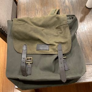 CC Filson Waxed Canvas Backpack